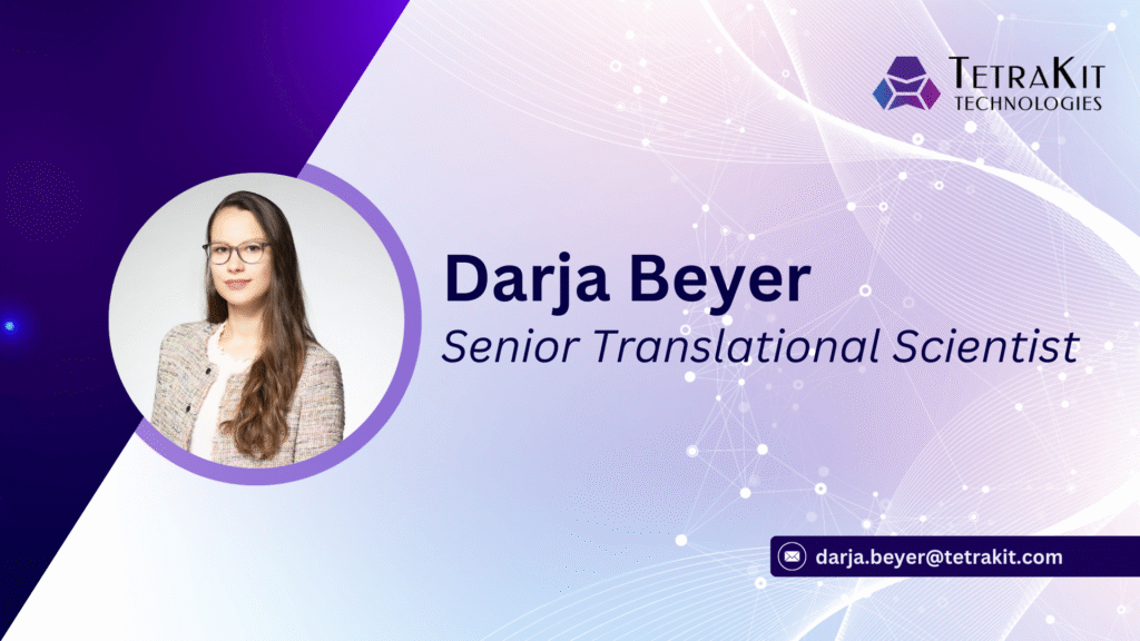 We are excited to welcome Darja Beyer to our team!