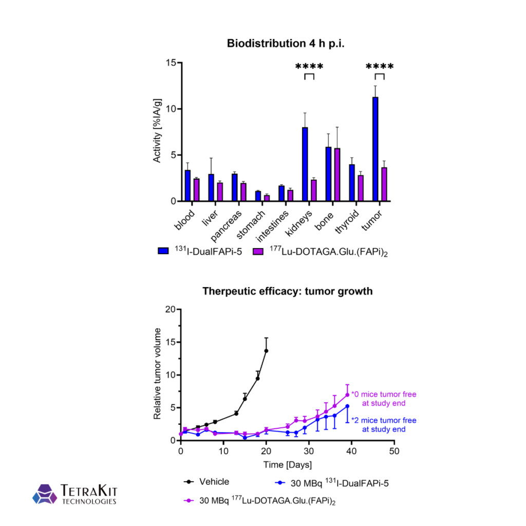 Promising preclinical results for ¹³¹I-DualFAPi-5🎉
